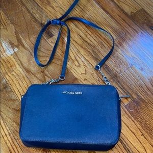 Navy Blue Michael Kors Purse